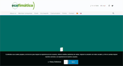 Desktop Screenshot of ecofimatica.es