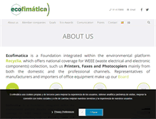 Tablet Screenshot of ecofimatica.es